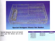 Designer Dinner Set Basket